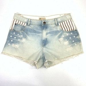 YMI USA Cutoff Jean Shorts 10